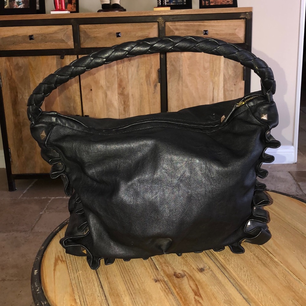 Gianni Bini Leather Shoulder Bag